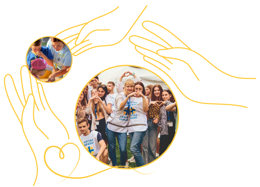 The activities of Caritas Ukraine are focused on the person, their dignity, needs and rights