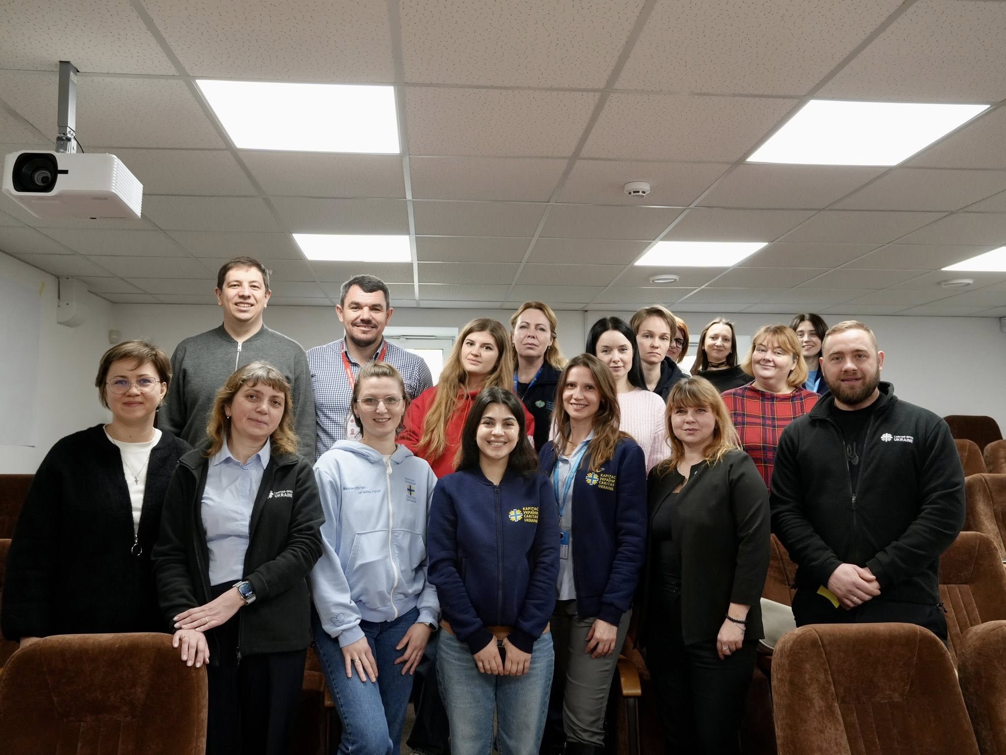 Шлях волонтера в організаціях Карітасу у розрізі убезпечення